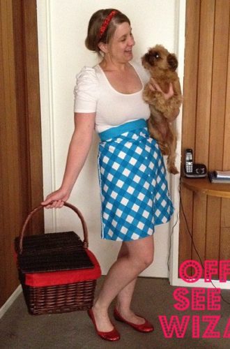 Amanda vs Gingham Ginger Skirt